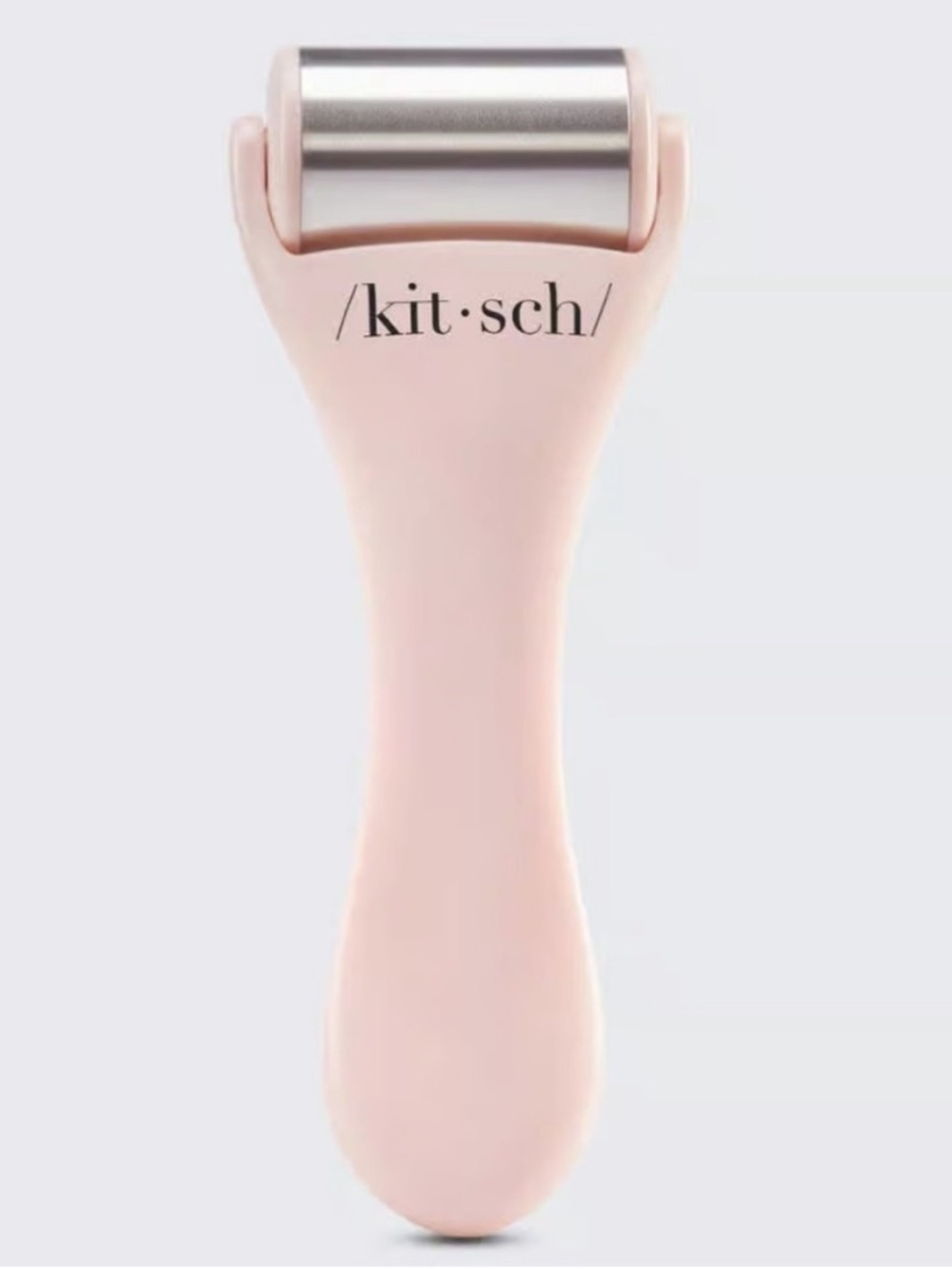 Kitsch Facial Ice Roller in Pale Pink with Stainless Steel Head